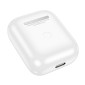 Наушники вакуумные беспроводные BOROFONE BW86 Brocade true wireless BT headset with touch screen (белый) с дисплеем