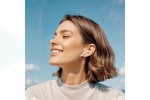 Наушники вакуумные беспроводные BOROFONE BW86 Brocade true wireless BT headset with touch screen (белый)