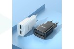 Сетевое зарядное устройство 2USB HOCO C88A 2400mAh (черный)