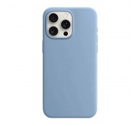 Чехол для iPhone 12 (6.1) Soft Touch MagSafe Cloud Blue (облачно-голубой) 