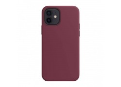 Чехол для iPhone 12 Pro Max (6.7) Soft Touch MagSafe Plum (сливовый) 