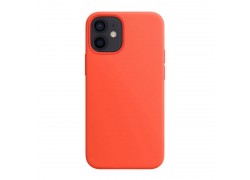 Чехол для iPhone 12 Pro Max (6.7) Soft Touch MagSafe Electric Orange (ярко-оранжевый) 