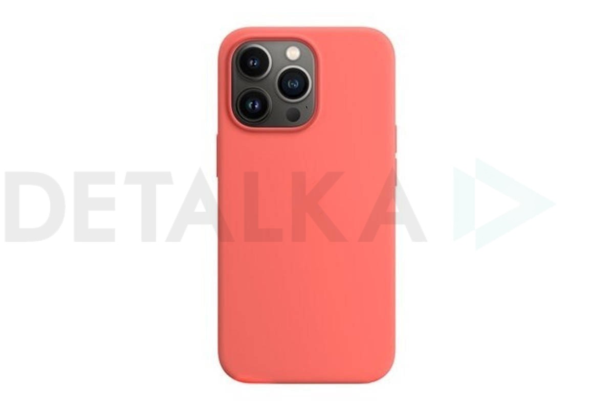 Чехол для iPhone 13 (6.1) Soft Touch MagSafe Pink Pomelo (pозовый помело) в  Детальке купить,