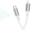 Кабель USB Type-C - Lightning BOROFONE BX82 (белый) 1м