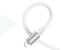 Кабель USB Type-C - Lightning BOROFONE BX82 (белый) 1м