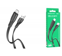 Кабель USB - MicroUSB BOROFONE BX85 2,4A (черный) 1м