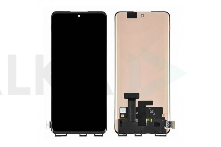 Дисплей для Realme 12 Pro Plus 5G (RMX3840)/ 12 Pro+ в сборе с тачскрином (черный) OLED