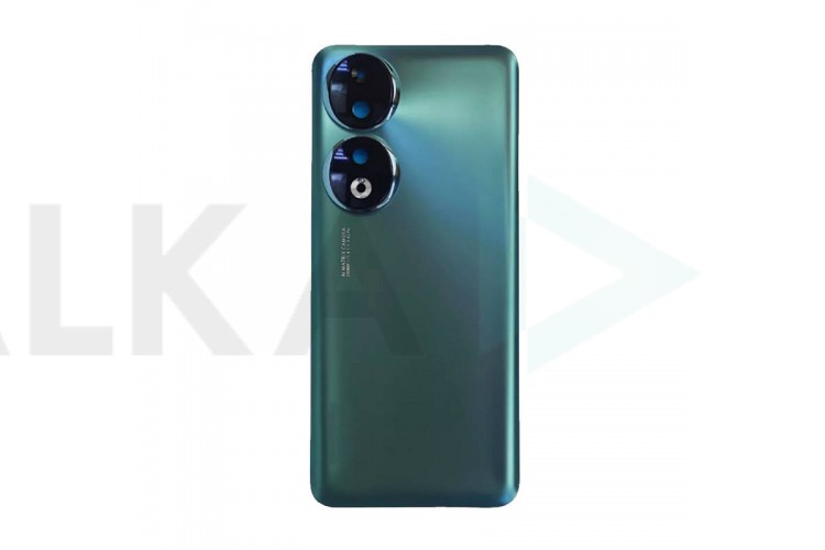 Задняя крышка для Huawei Honor 90 (REA-NX9) + стекло камеры (зеленый) HQ