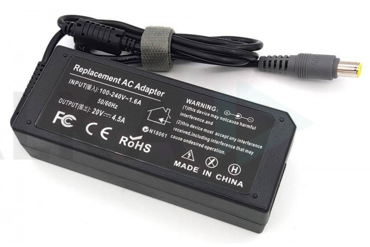 Блок питания / зарядное устройство для ноутбука ReplacementAC 20V 4.5A 7.9*5.5 pin (Lenovo)