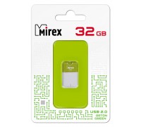 Флешка USB 2.0 Mirex ARTON GREEN 32GB (ecopack)