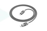 Кабель USB Type-C - Lightning BOROFONE BU42 PD (серый)