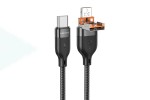 Кабель USB Type-C - USB Type-C BOROFONE BU45, PD60W (черный) 1м