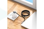 Кабель USB Type-C - USB Type-C BOROFONE BU50, PD60W (черный) 1м