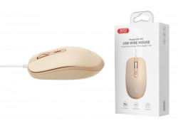 Мышь проводная XO M9 YuRun Wired Mouse pink