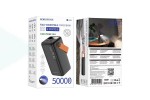 Универсальный дополнительный аккумулятор Power Bank BOROFONE BJ66A Magnifico 22.5W+PD20W fully compatible (50000mAh) (черный)