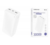 Универсальный дополнительный аккумулятор Power Bank BOROFONE BJ55B Graceful (30000mAh) (черный)