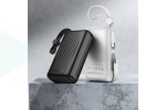 Универсальный дополнительный аккумулятор Power Bank BOROFONE BJ70 Source dual PD20W power bank with cable (10000mAh) (черный)