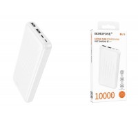 Универсальный дополнительный аккумулятор Power Bank BOROFONE BJ78 Clever (10000mAh) (белый)