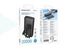 Универсальный дополнительный аккумулятор Power Bank BOROFONE BJ79A Clever with 3 cables (20000mAh) (черный)