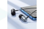 Наушники вакуумные проводные BOROFONE BM95 Excepcional разъем Type-C (серый металл)