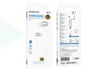 Наушники вакуумные проводные BOROFONE BM95 Excepcional разъем Type-C (серебряный)