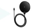Беспроводное зарядное устройство НОСО CW62 Peak with digital display and cable (черный)