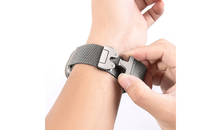 Ремешок для Apple Watch HOCO WA33 Original series umbrella buckle Milanese steel strap strap (44/45/46/49 мм) оригинальный цвет