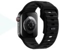 Ремешок для Apple Watch HOCO WA27 Flexible series stepped pattern solid color silicone strap (38/40/41 мм) черный