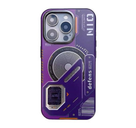 Чехол для телефона Brain Power A15 Phone 14 Pro Max (Фиолетовый)
