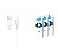 Кабель USB - USB Type-C HOCO X20, 2,4A (белый) 3м