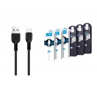 Кабель USB - USB Type-C HOCO X20, 2,4A (черный) 2м