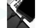 Кабель USB - MicroUSB HOCO X13 2,4A (черный) 1м