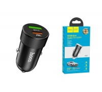 Автомобильное зарядное устройство АЗУ Type-C HOCO Z32B Speed up PD20W+QC3.0 (черный)