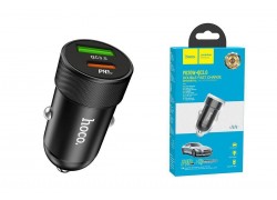 Автомобильное зарядное устройство АЗУ Type-C HOCO Z32B Speed up PD20W+QC3.0 (черный)