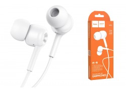 Наушники вакуумные проводные HOCO M82 La musique universal earphones (белый)