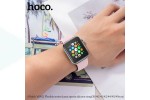 Ремешок для Apple Watch HOCO WA01 Классический спортивный силиконовый ремешок  Flexible series (38-41 мм, черный)