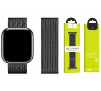 Ремешок для Apple Watch HOCO WA03 Ремешок из миланской стали серии Simple beauty (38-41 мм, черный)