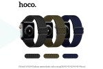 Ремешок для Apple Watch HOCO WA04 Эластичный нейлоновый ремешок серии Fashion (38-41 мм) черный