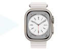 Ремешок для Apple Watch HOCO WA12 Силиконовый ремешок Original series marine с двойной пряжкой (42-49 мм, белый)