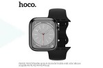 Ремешок для Apple Watch HOCO WA15 Flexible series 8-character buckle solid color silicone strap (42-49 мм, black)