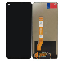 Дисплей для Realme 8i (RMX3151)/ 9i (RMX3491)/ Narzo 50 4G (RMX3286)/ OPPO A96 в сборе с тачскрином (черный) org (BS066FBM-L05-MB00)