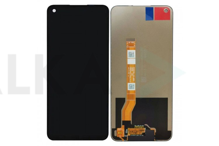 Дисплей для Realme 8i (RMX3151)/ 9i (RMX3491)/ Narzo 50 4G (RMX3286)/ OPPO A96 в сборе с тачскрином (черный) org (BS066FBM-L05-MB00)