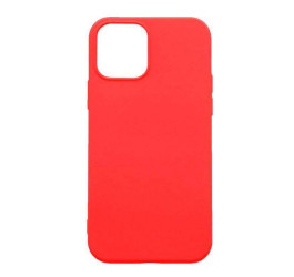 Чехол силиконовый для iPhone 14 Plus (6,7) тонкий (красный)