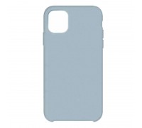 Чехол силиконовый для iPhone 14 Plus (6,7) тонкий (серо-голубой)