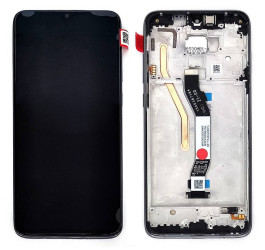 Дисплей для Xiaomi Redmi Note 8 Pro (M1906G7T) в сборе с тачскрином + рамка (черный) org