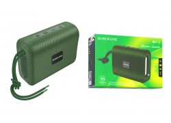 Портативная беспроводная колонка BOROFONE BR18 Encourage Sports BT speaker (зеленый)
