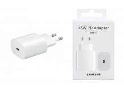 Сетевое зарядное устройство USB-C Samsung PD Adapter 45W (белый)Service Pack 100% (or.)
