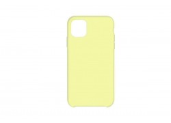 Чехол для iPhone 11 (6.1) Silicone Case Soft Touch (бледно-желтый) 51