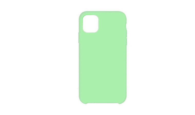 Чехол для iPhone 11 (6.1) Silicone Case Soft Touch (светло-зеленый) 50