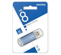 Флешка USB 2.0 Smartbuy 8 GB V-Cut Blue (SB8GBVC-B)